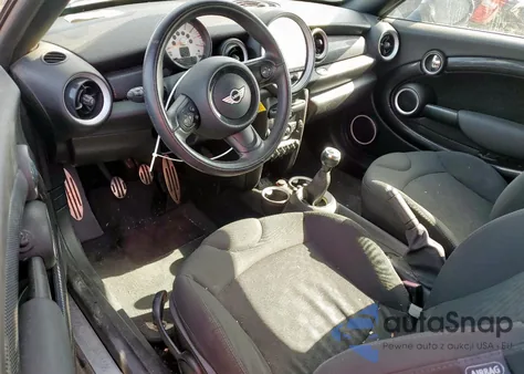 2013 Mini Cooper Coupe S из США, поврежденный, VIN WMWSX3C53DT409012